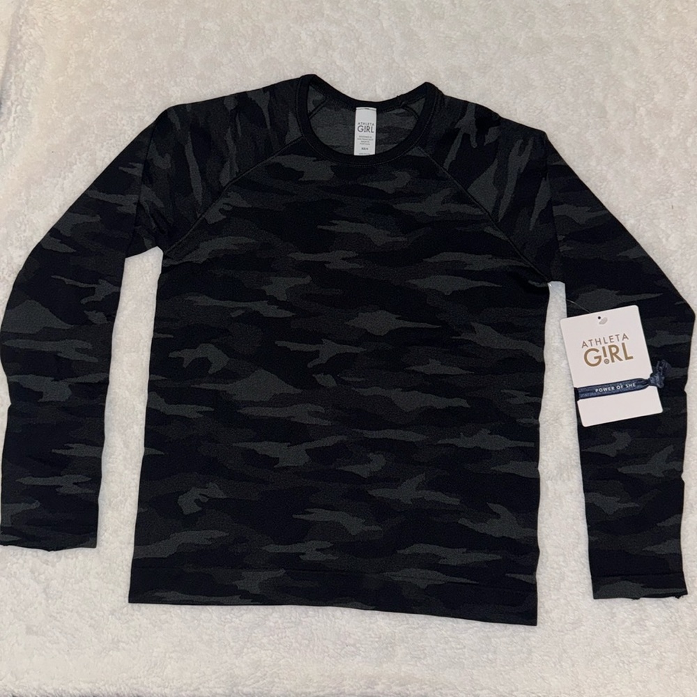 Athleta Girls Printed Power Up Top